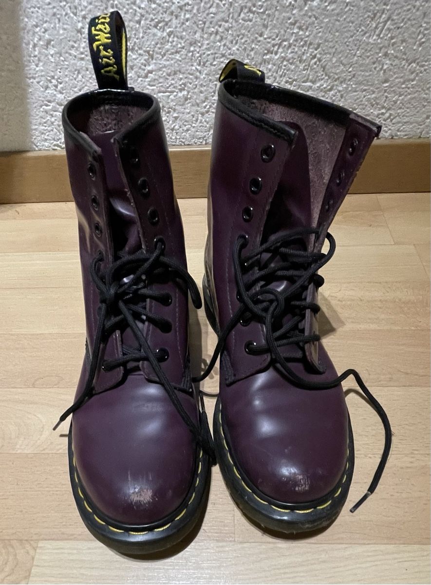 Dr. Martens Scarpe da donna: Dr. Martens Boots Gr. 38 Violet Herbst Winter Schuhe – Usato da Urdorf venduto da kaaaariin 1