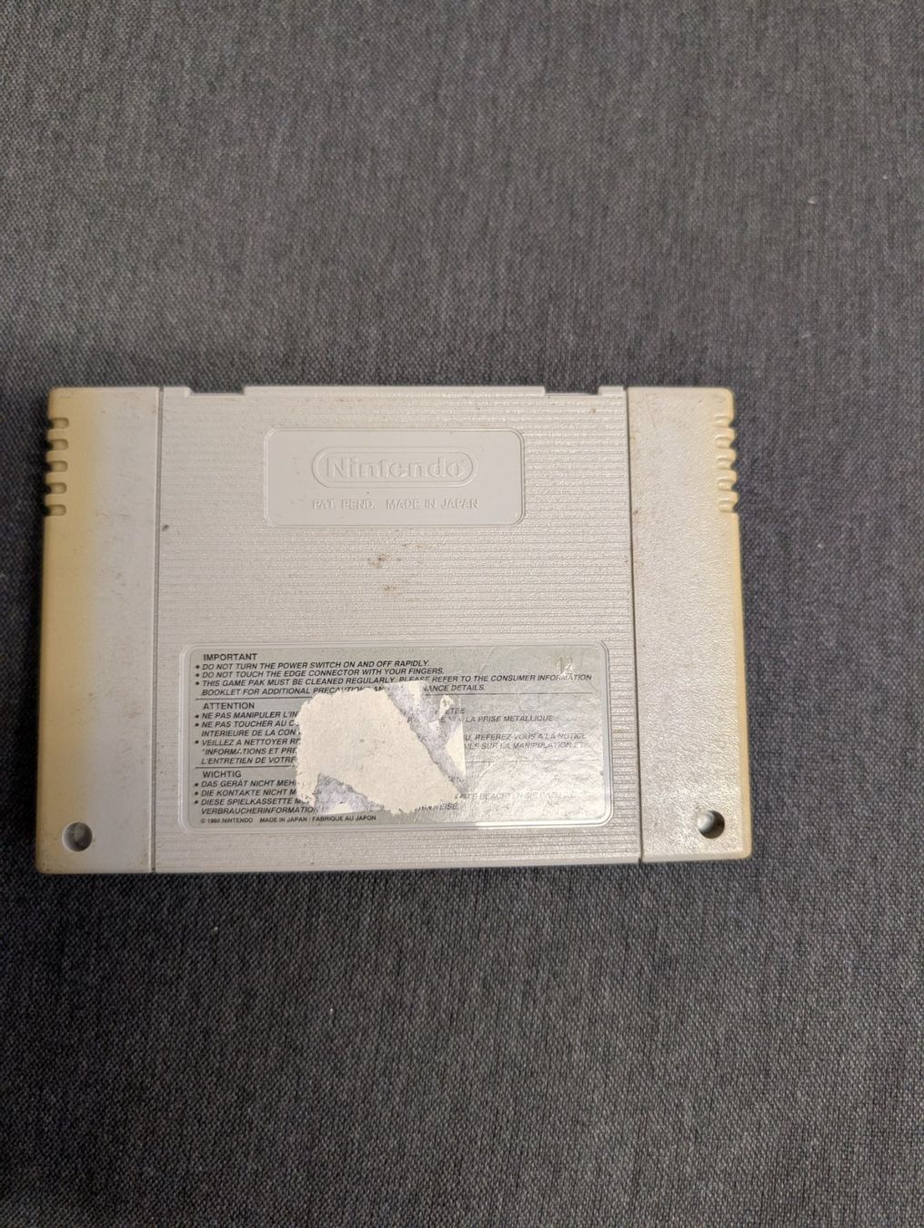 Spiele: Cutthroat Island super Nintendo – Gebraucht aus Giubiasco von Ticinerd 1