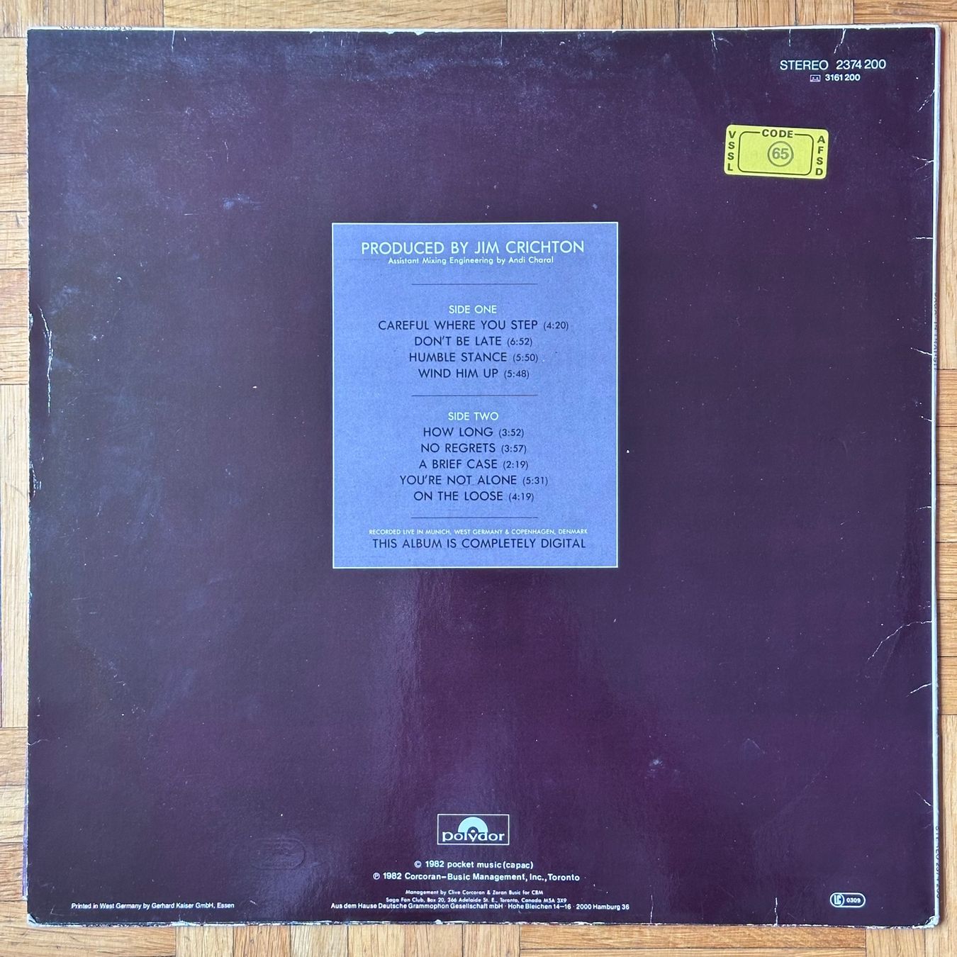 Schallplatten: LP - Saga - In Transit – Gebraucht aus Breganzona von Onairda75 1