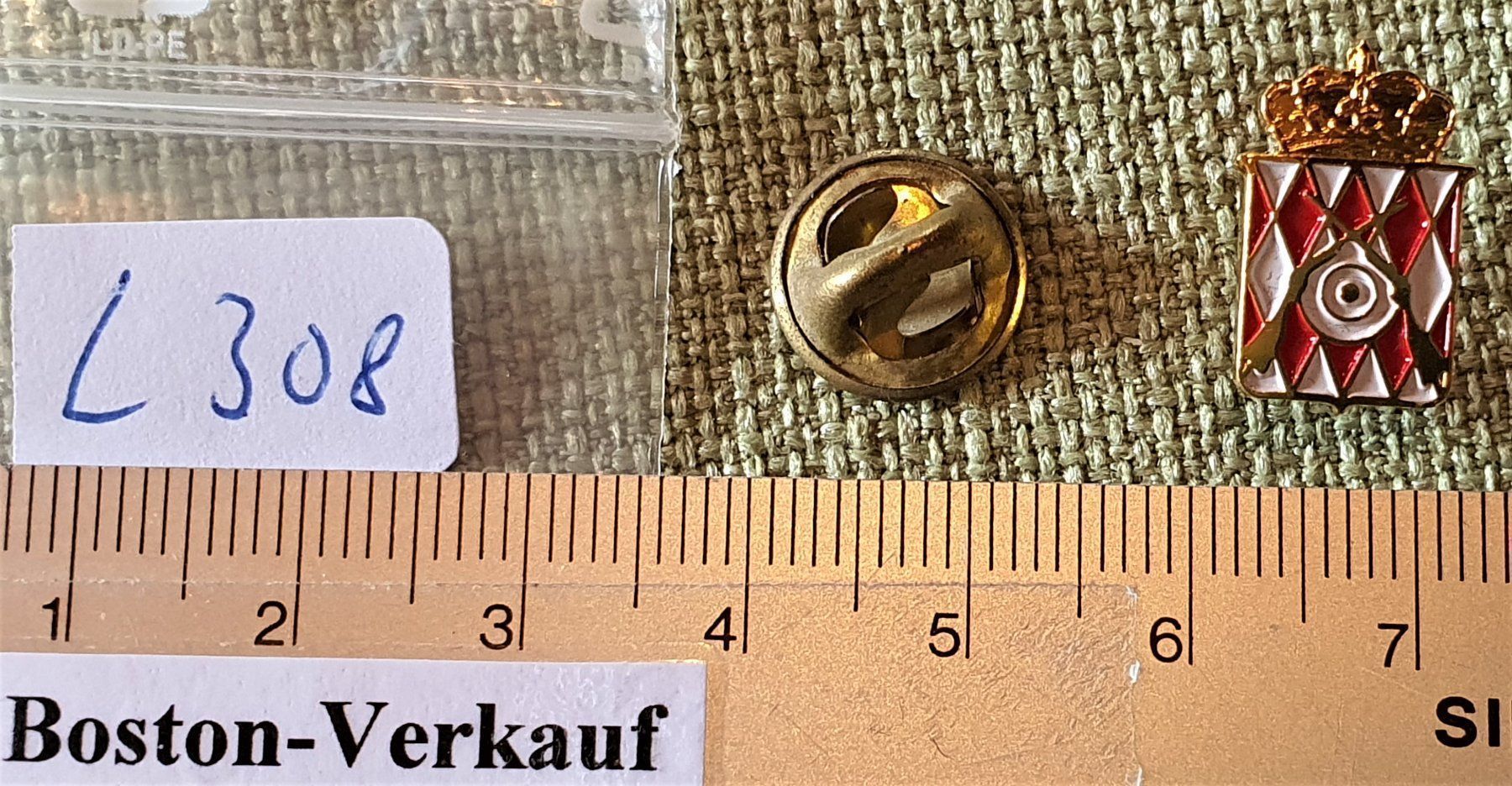 Altro in Antiquarato & Arte: L308 - Pin Schützen Wappen – Usato da Reinach BL venduto da Boston-Verkauf 1