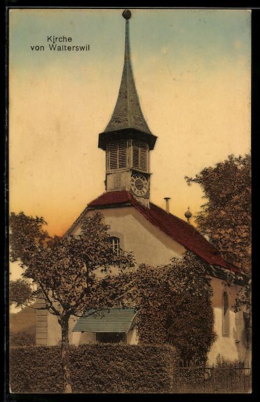 Cartoline postali: AK Walterswil, Kirche von Walterswil – Usato da Berlin venduto da bartko-reher
