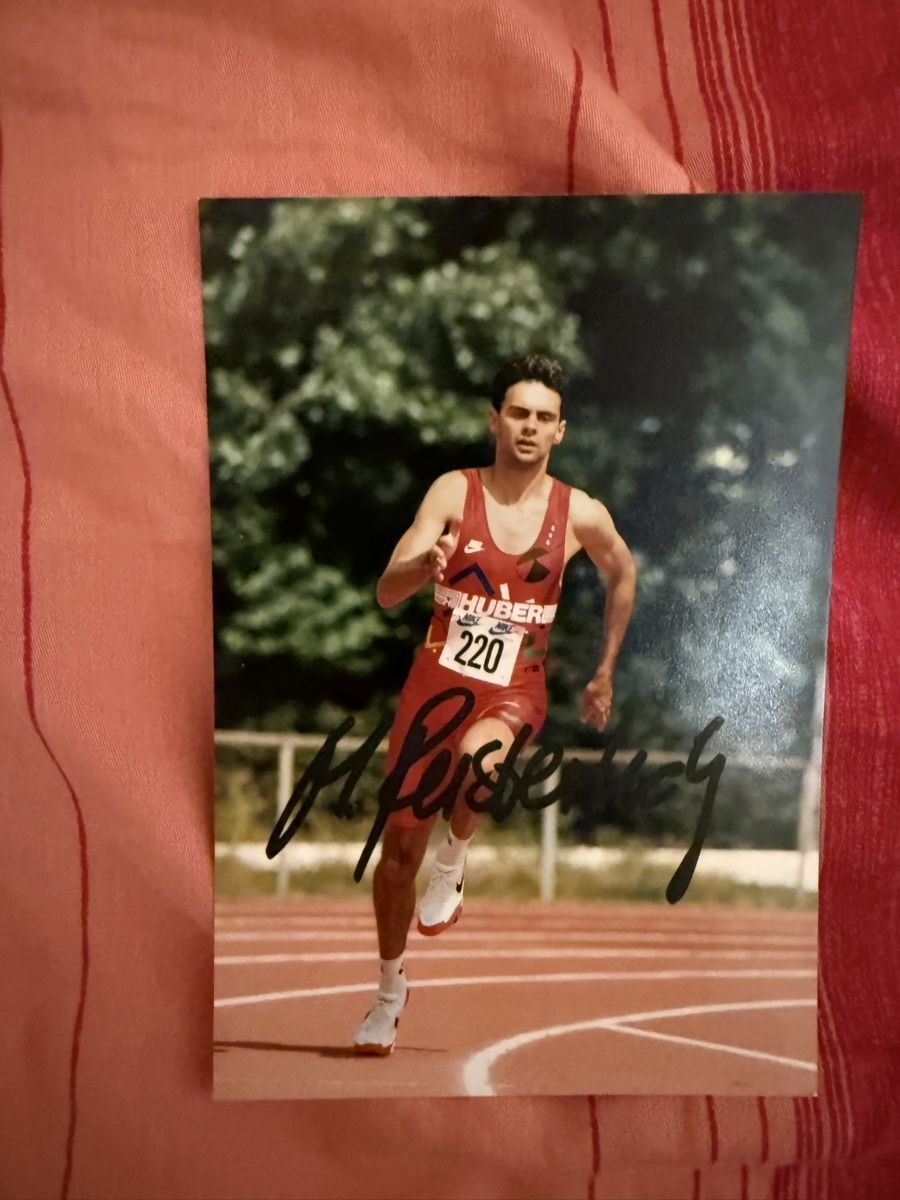 Autografi: Foto Mathias Rusterholz Athlet Autogramm Grösse 162 – Usato da Rüschlikon venduto da andi_841
