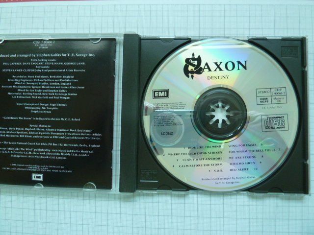CDs: SAXON - Destiny  (vergriffen) – Gebraucht aus Au ZH von sikoku 1