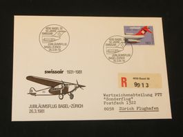 50 Jahre Swissair 1931 - 1981
