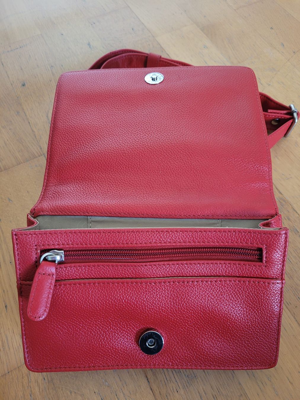 Picard Borse da donna: *Neu* Gürteltasche rot von Picard – Nuovo (secondo la descrizione) da Wettingen venduto da Atollkirsche 3
