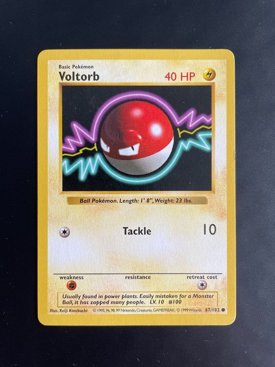 Shadowless VOLTORB Pokemon (Gebraucht) in Zürich für CHF 9 – mit ...
