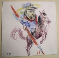 Friedrich (Fritz) TRAFFELET Bern, kleine Karrikatur