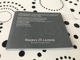 MAURICE LACROIX - OPERATING INSTRUCTIONS FOR US WATCHES !!!