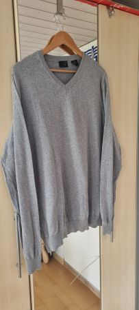 Pullover UP2 Fashion grau Grösse XL 58 Baumwolle/Polyamid