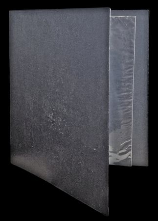 Zeigemappe schwarz, 44 x 52 cm