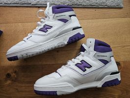 New Balance 650 High Top Sneaker Gr.42.5 Weiss Lila, Neu