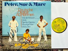 Peter, Sue & Marc Memory Melody SIGNIERTE LP GEWASCHEN