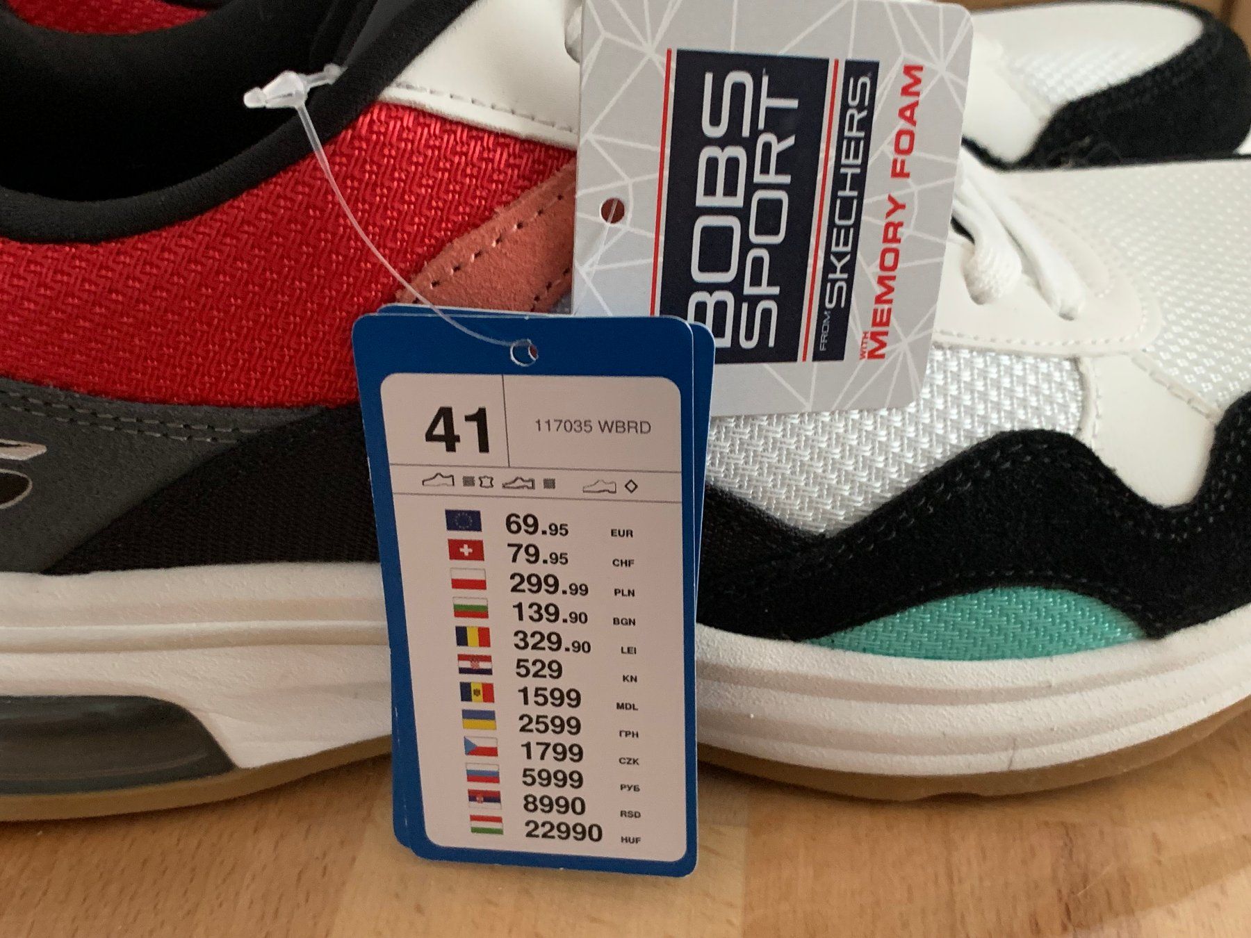 Skechers Scarpe da uomo: Sneakers Scechers Bobs Sport Memory Foam Gr. 41 – Nuovo e nell'imballaggio originale da Wetzikon ZH venduto da EvisStore 7