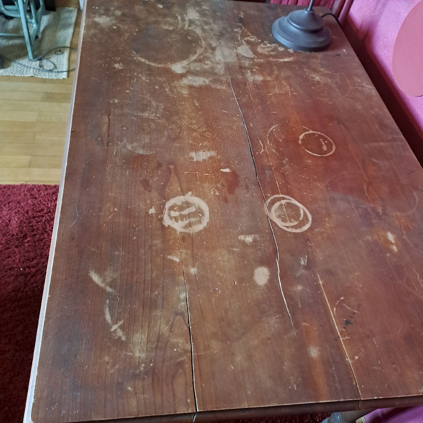 Tavoli: Tisch, wahrscheinlich Kirschbaum, Holz, Shabby Chic – Usato da Zuchwil venduto da Heraelvira 3