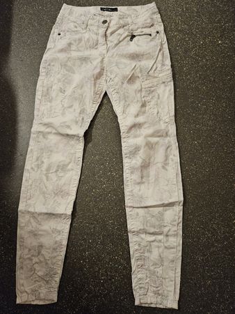 Hosen Marc Cain mit Blumenmuster Grösse N1 Gr 34