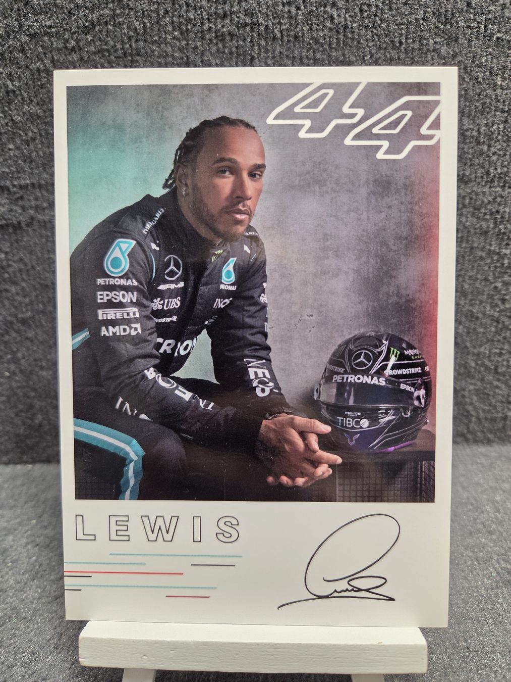 Autographes: Lewis Hamilton Autogramm Kopie  – D'occasion à Wetzikon ZH par AmacherM