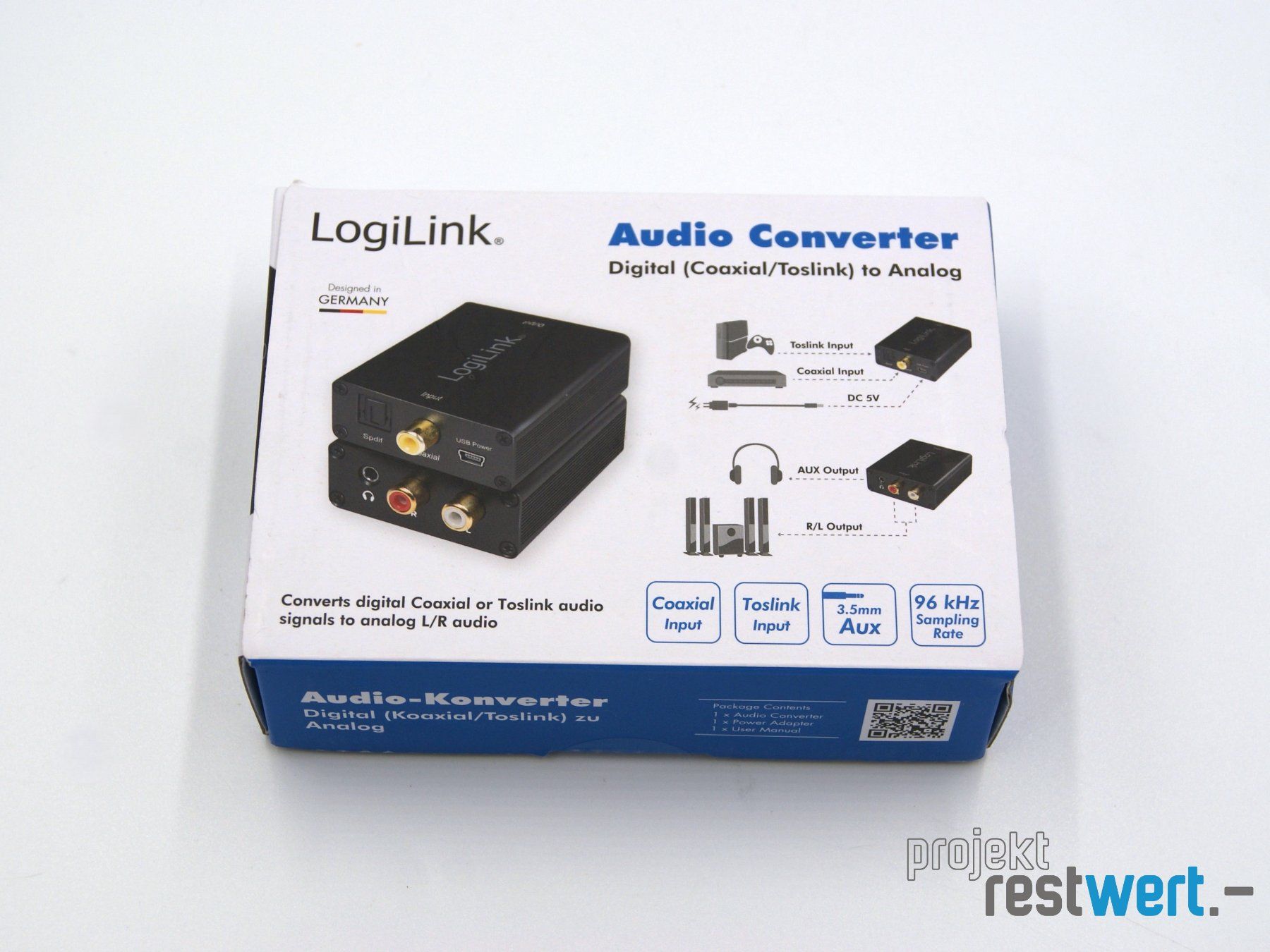 Convertitori: Audio Converter von LOGILINK – Nuovo (secondo la descrizione) da Bülach venduto da restwert_buelach 3