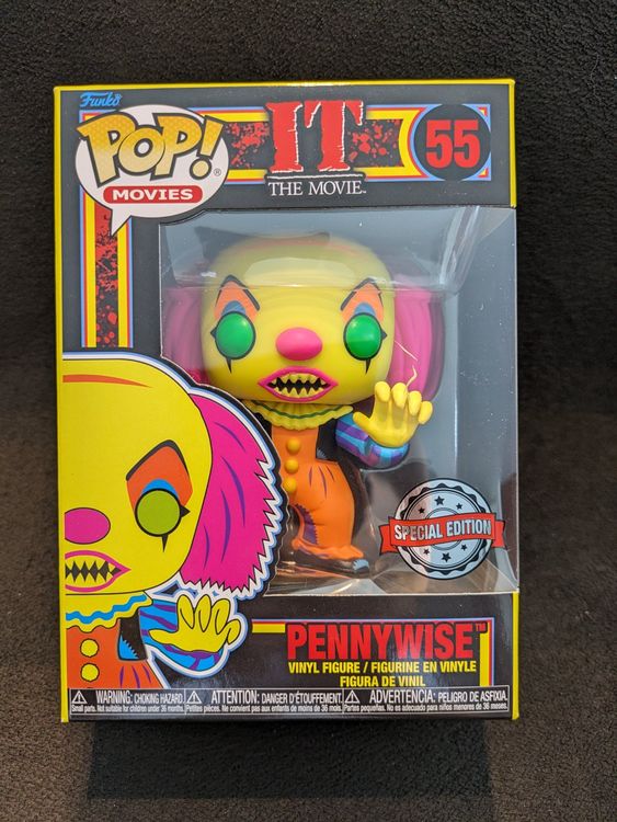 Funko Pop! Movies - Pennywise #55 Blacklight | Kaufen auf Ricardo