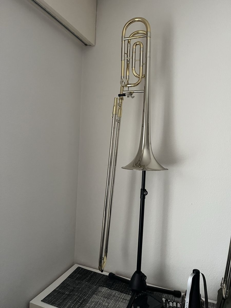 Strumenti musicali: TOP Posaune Slade mit Quartventil – Nuovo (secondo la descrizione) da Hochdorf venduto da Dany44