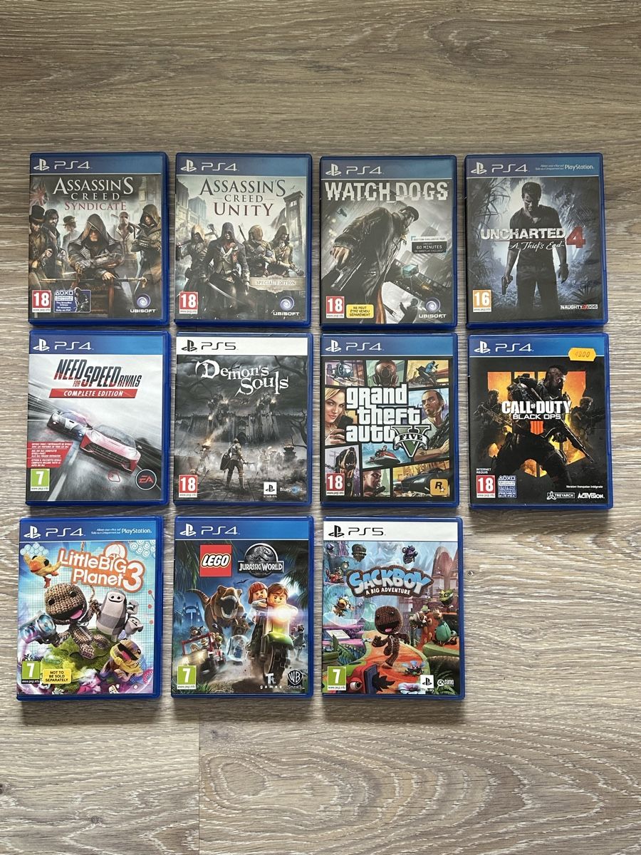 Spiele: Lot de 11 jeux PS4/PS5 divers – Neu (gemäss Beschreibung) aus La Tour-de-Trême von nev_5ksf