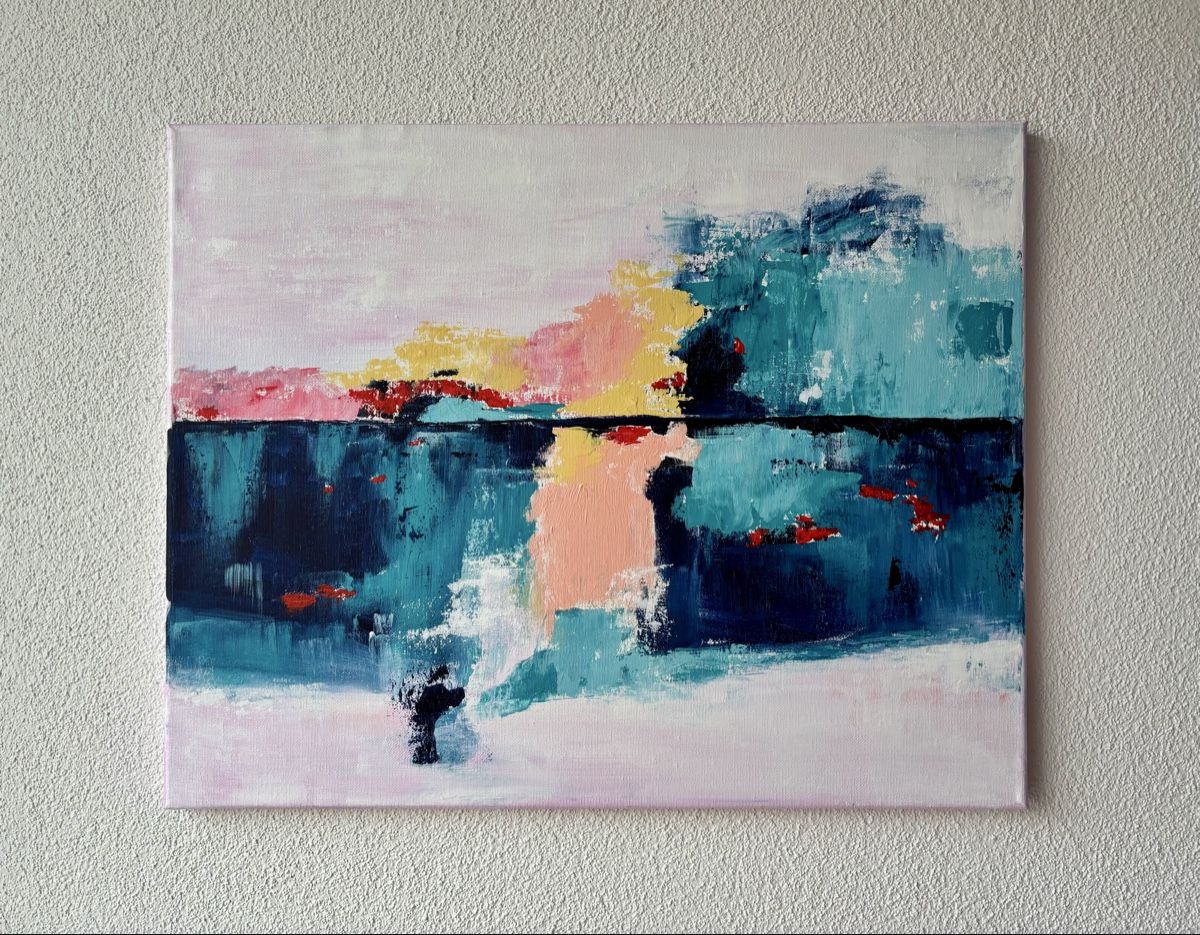 Dipinti: Originales Acrylgemälde, abstrakt – Nuovo (secondo la descrizione) da Cham venduto da Felha 9