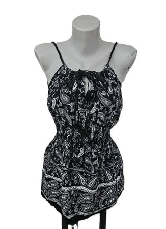 lässiges Hippie Boho Top Gr. S Paisley neuw. tailliert