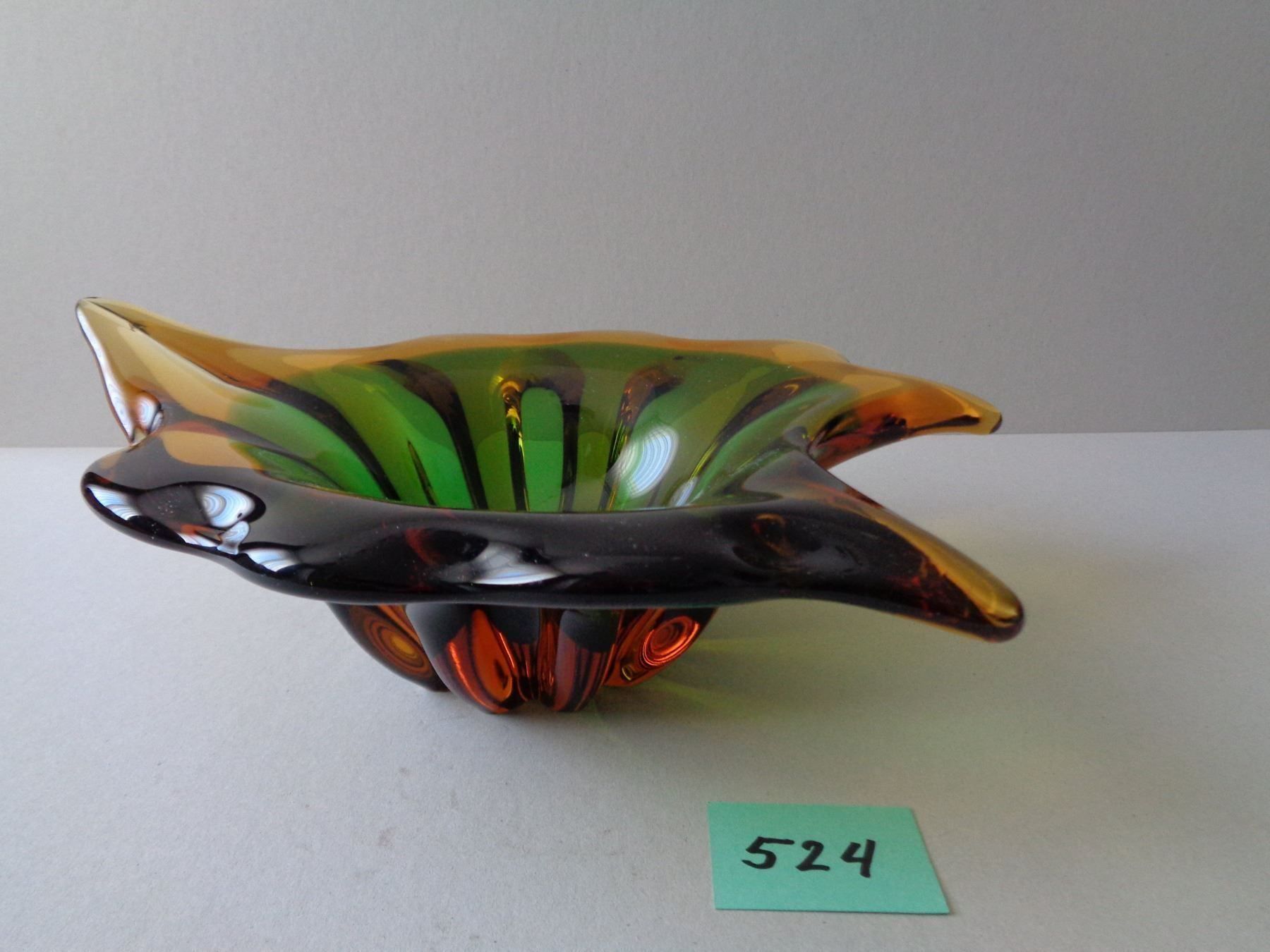 Murano Gläser: Murano Glas - Zipfelschale – Gebraucht aus Chur von omonia