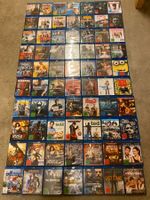 Blu-ray Filme Sammlung 70 Titel verschiedene Genre