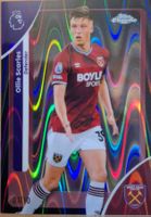 Topps Chrome 25/26Premier League Black Parallel Scarles 7/10