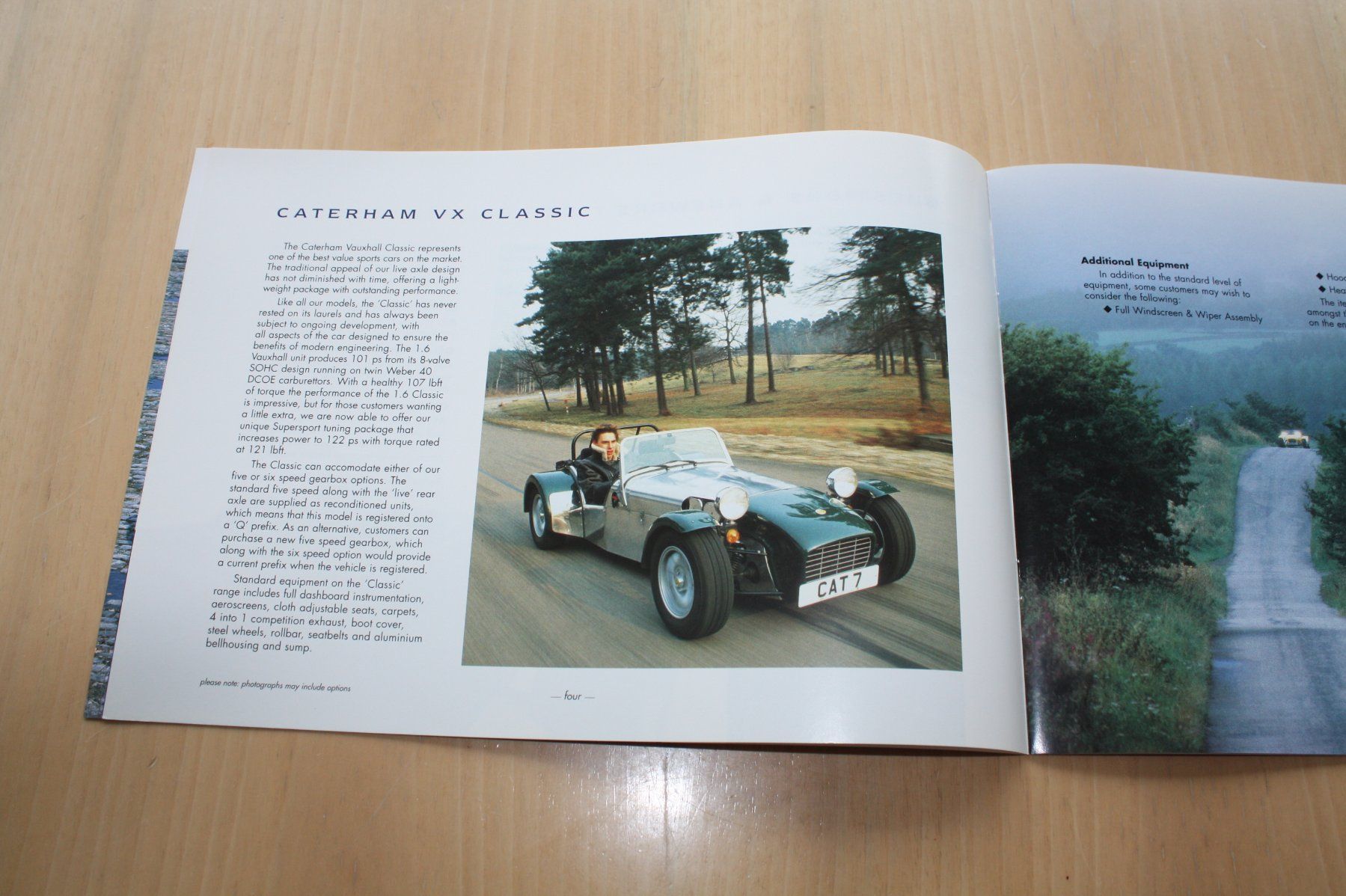 Lotus Dokumente: Caterham Super Seven Prospekt – Gebraucht aus Wikon von erwin400 3