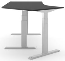 Schreibtische höhenverstellbar STEELFORCE Pro 673 SLS 135° s