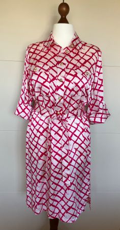 Vintage Designerkleid 100% Seide Contessa ROBERTA Gr. 42-44
