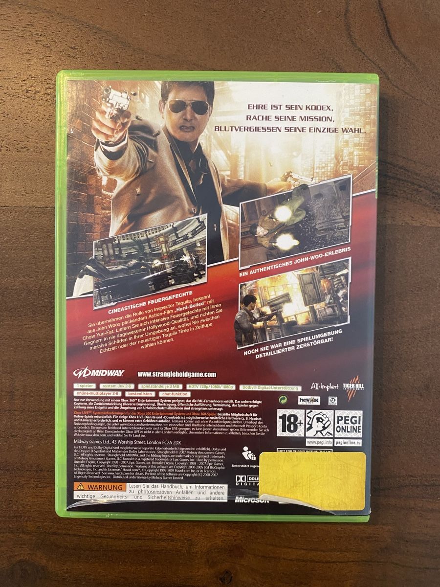 Microsoft Giochi: John Woo presents: Stranglehold für Xbox 360 – Usato da Thunstetten venduto da Virus_33 2