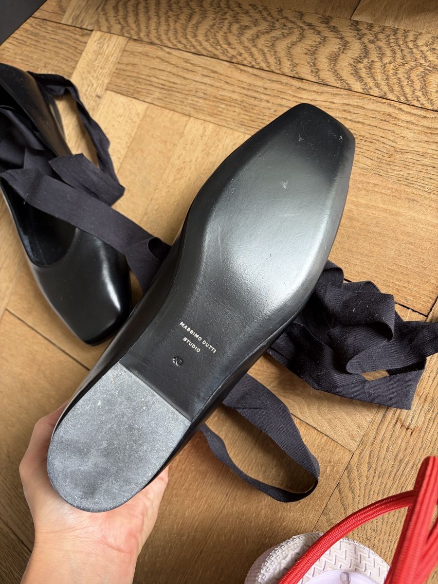 Massimo Dutti Scarpe da donna: Ballerinas Massimo Dutti Studio schwarz Grösse 40 – Nuovo e nell'imballaggio originale da Zürich venduto da Keinplan 3