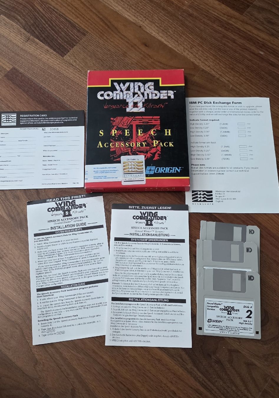 Giochi: Wing Commander II Big Box PC+Speech Accessory Pack komplett – Usato da Jona venduto da AntonioSposito 7