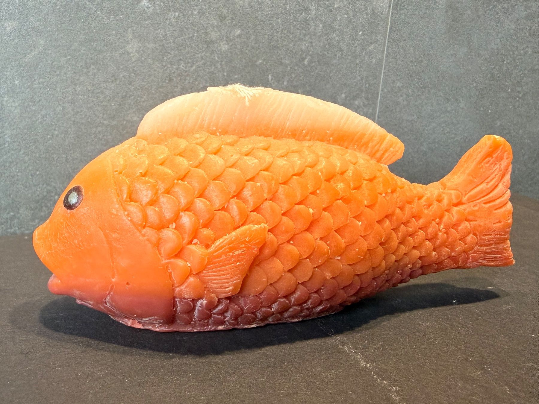 Kerzen: Bougie poisson décoratif orange neuf – Neu (gemäss Beschreibung) aus Fleurier von jea_j77g
