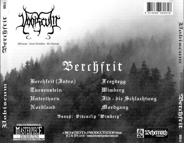 CD: Vobiscum - Berch... – Usato da St-Cergue venduto da VeganWarrior 1