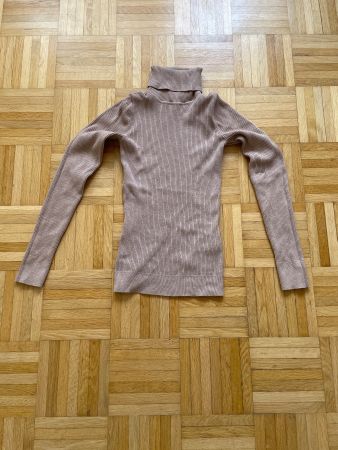Rolli Pullover Damen beige Grösse S Rippstrick guter Zustand