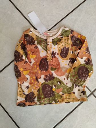 Longsleeve mit Mamutprint