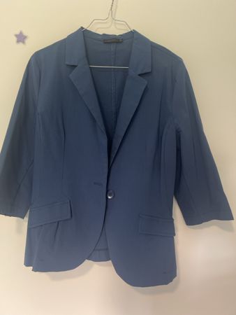 NUNA LIE Blazer donna blu taglia XL 