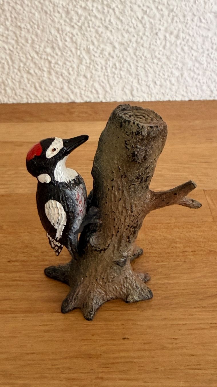 Schleich Giocattoli: BULLYLAND - Buntspecht - wie SCHLEICH – Usato da Winterthur venduto da Secondhand-Family 1