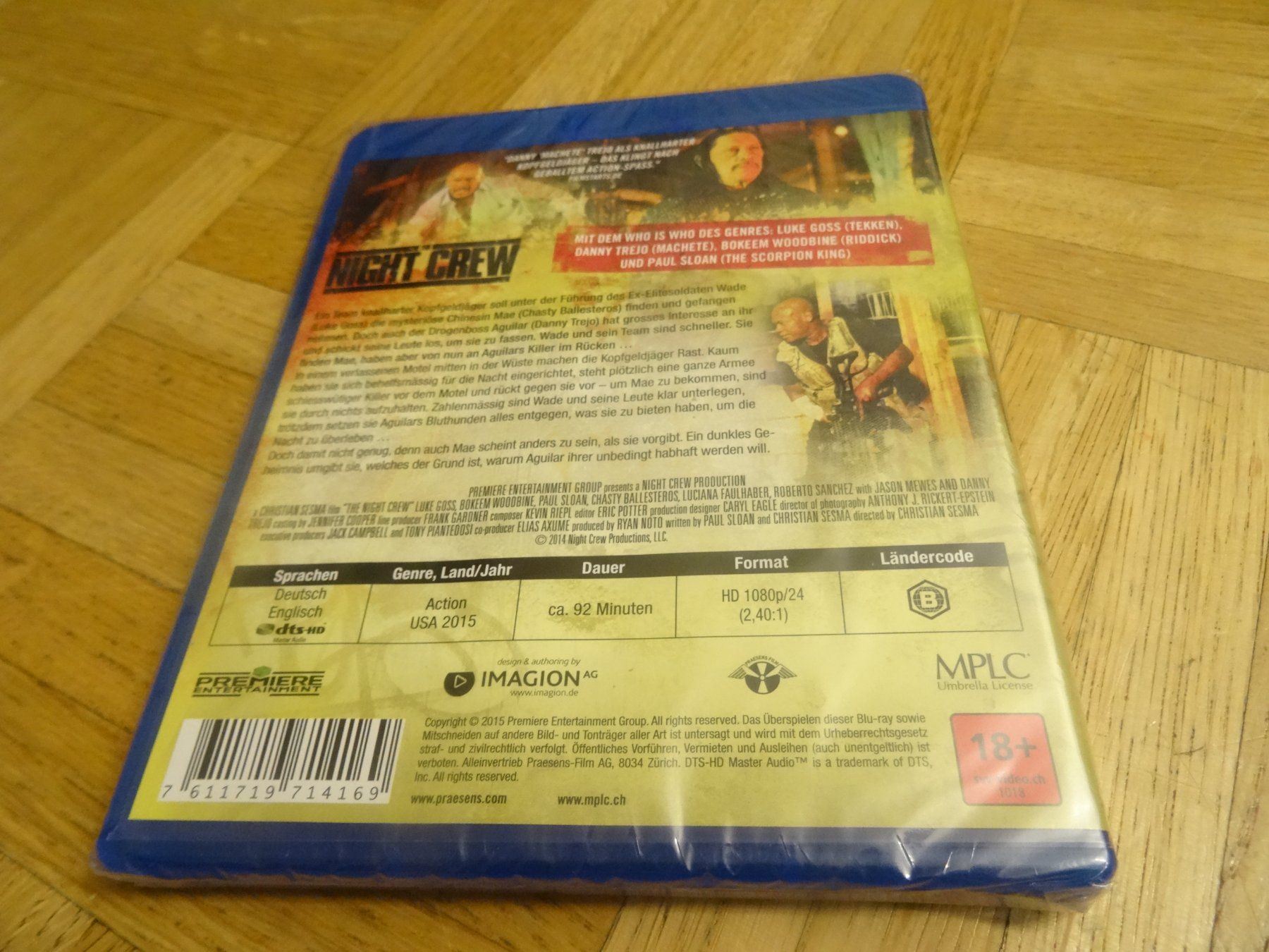 Alle DVDs: Night Crew BLU-RAY NEUWARE – Neu und originalverpackt aus Olten von Disc-Verkauf 1