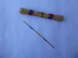 Schönes Mikado, Buchenholz,  ca.18,5cm, 40 Stäbe, Peri, neu