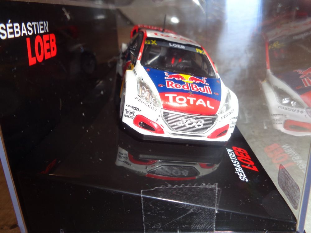Altaya 1/43 - Peugeot 208 Sébastien Loeb Rallye Belgique 2018 - Collection TTBE
