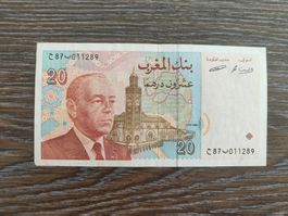 Marokko 20 Dirhams 1996 !!!!!!!
