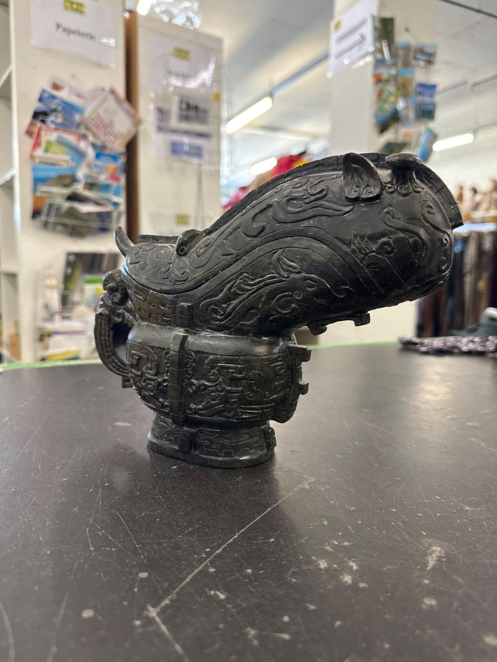 Tutte le decorazioni: Altes chinesisches Dragon Weingefäss – Usato da Pratteln venduto da Cartonsducoeur_bl 2