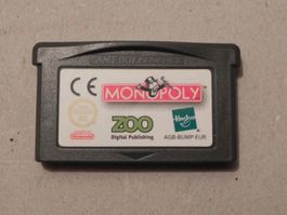 Nintendo Gamboy Advance GBA Game Kult Spiel Monopoly Zoo