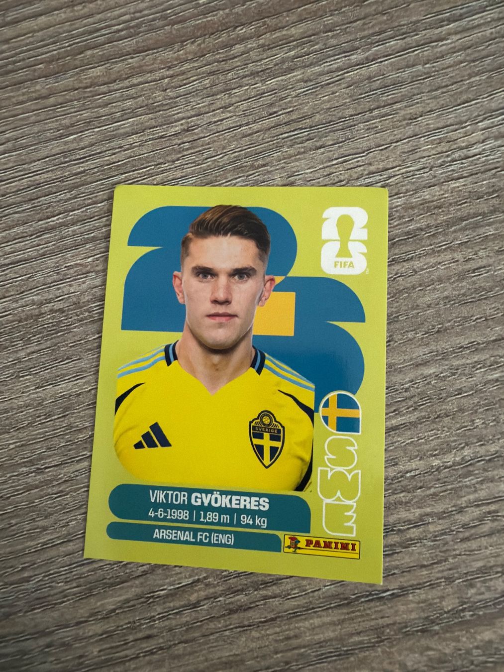 Panini Cartes à collectionner: Panini Viktor Gyökeres SWE20 – D'occasion à Pfeffingen par Fantasy1971
