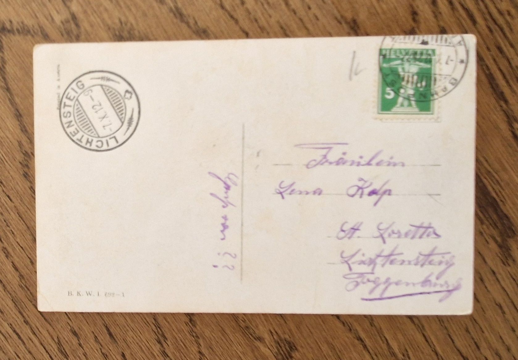 Cartoline postali: Die Grazien vom Zuidersee, 1912 – Usato da Ebikon venduto da Donar50 1