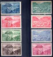 ANDORRE 8 VERSCHIEDENE MARKEN ** POSTFRISCH ** - JJ305
